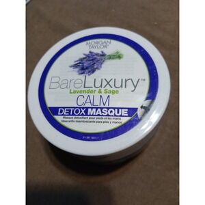 NEW Morgan Taylor BareLuxury Lavender & Sage‎ Calm Detox Foot & Hand Masque